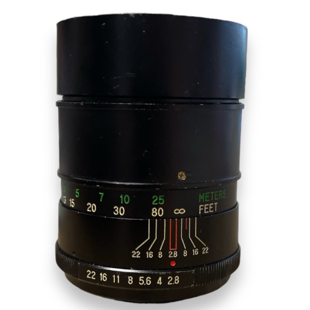 Vintage Vivitar Camera Lens 55mm 1:2.8